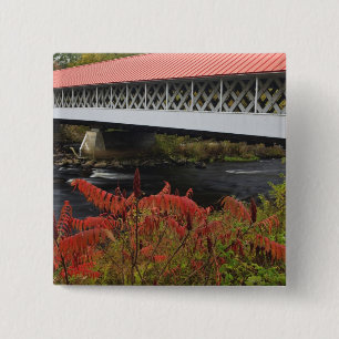 Bóton Quadrado 5.08cm ponte coberta Ashuelot de 159 pés de vão