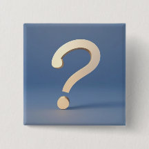 Ponto de interrogação Dourado exclusivo