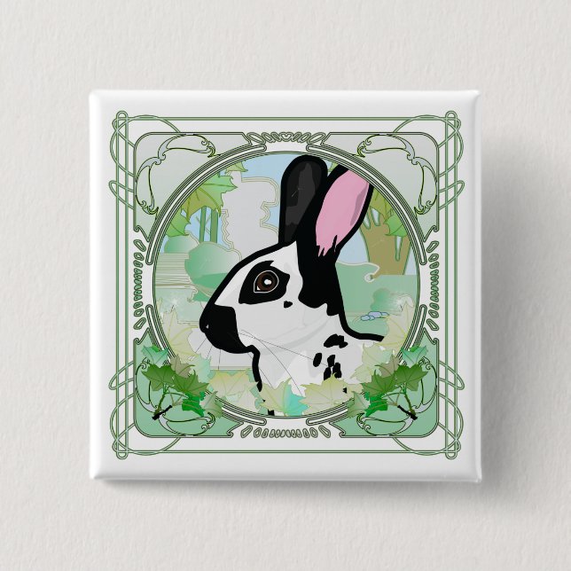 BÓTON QUADRADO 5.08CM PONTOS INGLESES! (Frente)