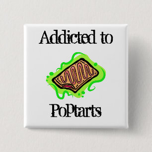 Bóton Quadrado 5.08cm Poptarts