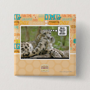 Bóton Quadrado 5.08cm Por que os cães encontram este tão difícil?