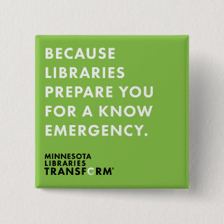 Bóton Quadrado 5.08cm Porque saiba verde abotoe