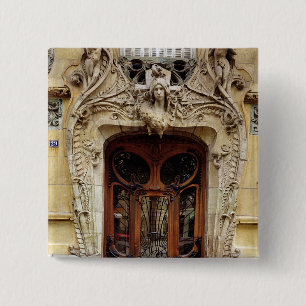 Bóton Quadrado 5.08cm Porta de entrada aos apartamentos