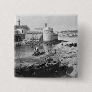 Bóton Quadrado 5.08cm Porto, Concarneau