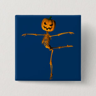 Bóton Quadrado 5.08cm Posição do Balé Árabe