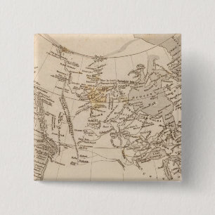 Bóton Quadrado 5.08cm Posse britânica na América