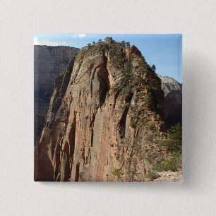 Bóton Quadrado 5.08cm Pouso dos Anjos no Parque Nacional Zion