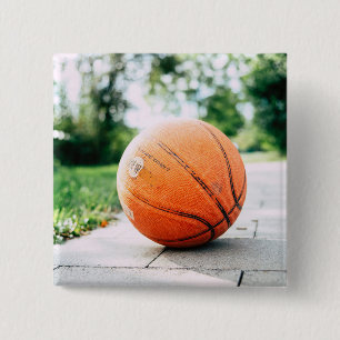 Bóton Quadrado 5.08cm Presente de basquete