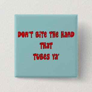 Bóton Quadrado 5.08cm Presentes do terapeuta respiratório