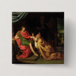 Bóton Quadrado 5.08cm Priam e Achilles