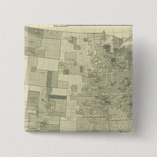 Bóton Quadrado 5.08cm Produtos (Frente)