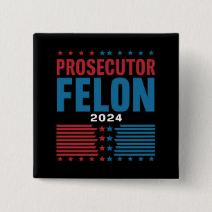 Bóton Quadrado 5.08cm Promotor Vs Criminoso 2024