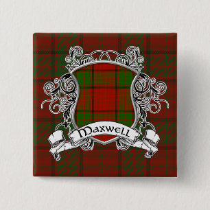 Bóton Quadrado 5.08cm Protetor do Tartan de Maxwell