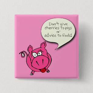 Bóton Quadrado 5.08cm Provérbios irlandeses velhos