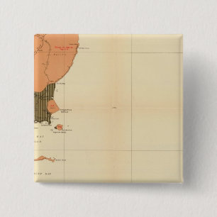 Bóton Quadrado 5.08cm Província da Nova Escócia Ilha de Cape Breton 4