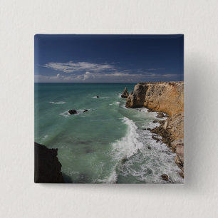 Bóton Quadrado 5.08cm Puerto Rico, Costa Oeste, Cabo Rojo, litoral 2
