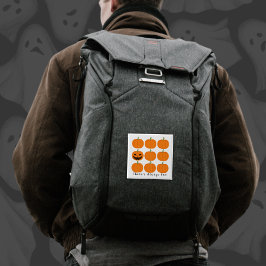 Bóton Quadrado 5.08cm Pumpkin Patch Odd One Out