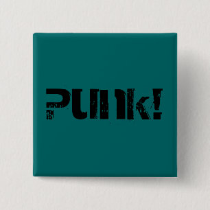 Bóton Quadrado 5.08cm Punk!