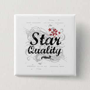 Bóton Quadrado 5.08cm Qualidade da estrela