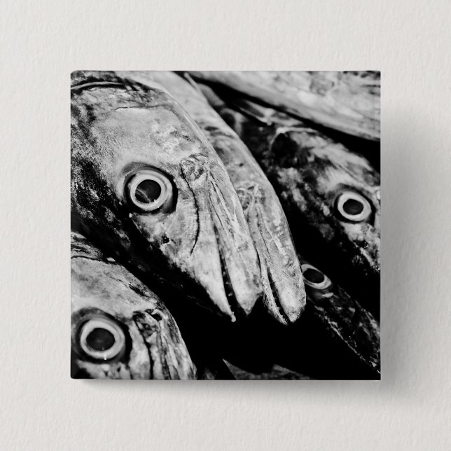 Bóton Quadrado 5.08cm quatro olhos (Frente)