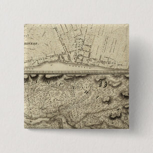 Bóton Quadrado 5.08cm Quebec, Canadá 6