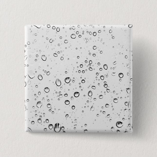 Bóton Quadrado 5.08cm Queda de Raindroits (Frente)