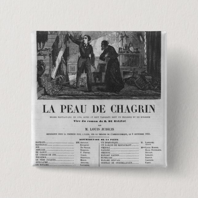 Bóton Quadrado 5.08cm Raphael de Valentin e comerciante (Frente)