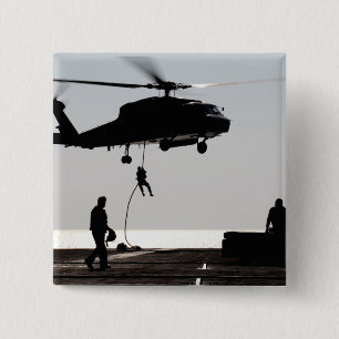 Bóton Quadrado 5.08cm Rápido-corda dos pessoais fora de um SH-60F