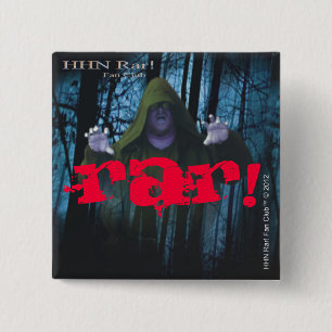 Bóton Quadrado 5.08cm Rar de HHN! 2" botão quadrado 2