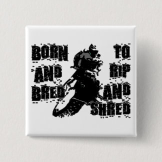 Bóton Quadrado 5.08cm Rasgo e fragmento