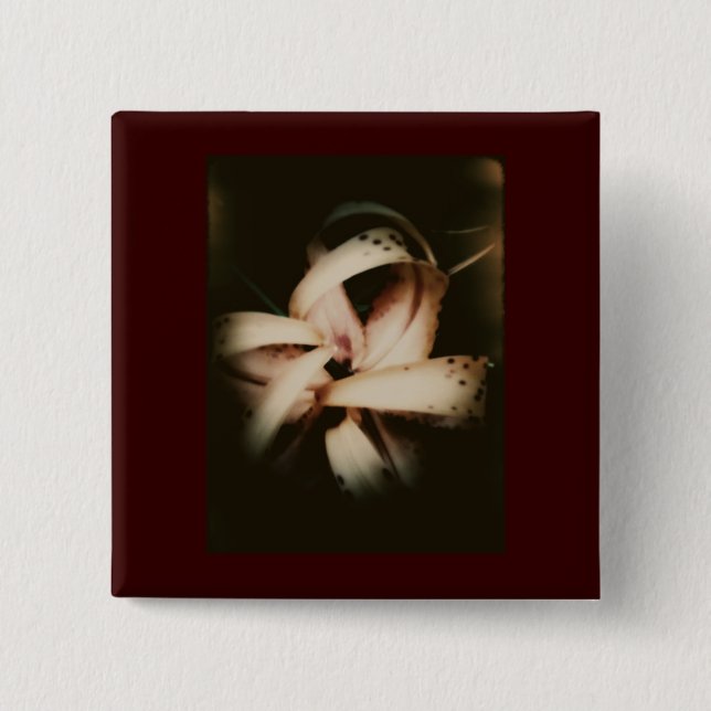 Bóton Quadrado 5.08cm Reconsidere o botão 105 (Frente)