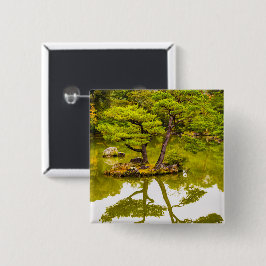 Bóton Quadrado 5.08cm Reflexões