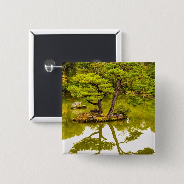 Bóton Quadrado 5.08cm Reflexões (Frente & Verso)