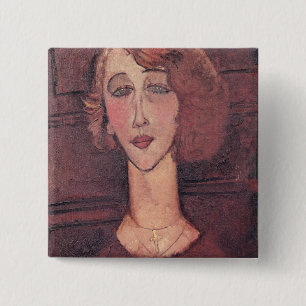 Bóton Quadrado 5.08cm Renee, 1917