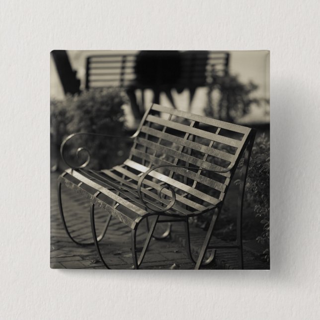 Bóton Quadrado 5.08cm República Dominicana, Santo Domingo, Zona (Frente)