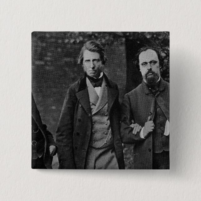 Bóton Quadrado 5.08cm Retrato (Frente)