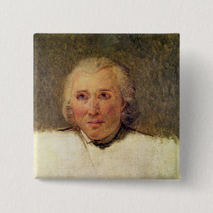 Bóton Quadrado 5.08cm Retrato de Henri Gregoire