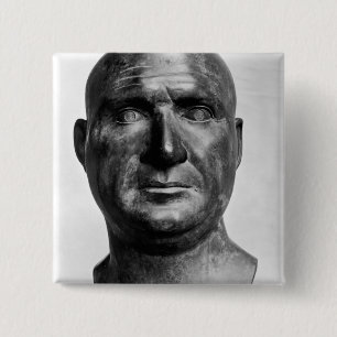 Bóton Quadrado 5.08cm Retrato de Scipio Africanus