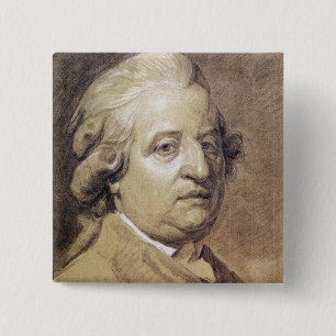Bóton Quadrado 5.08cm Retrato do rei de Louis XVI de France
