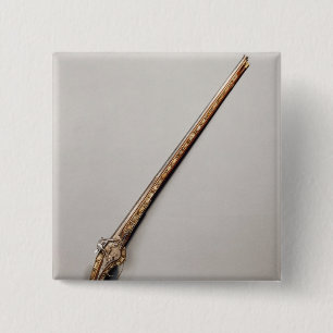 Bóton Quadrado 5.08cm Rifle do Flintlock