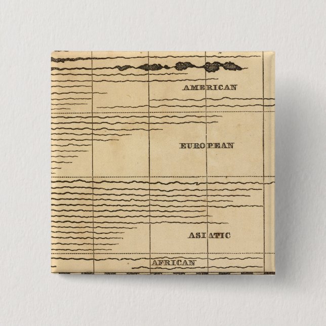 Bóton Quadrado 5.08cm Rios, montanhas (Frente)