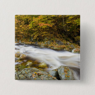 Bóton Quadrado 5.08cm Roaring Brook no outono no Green Vermont