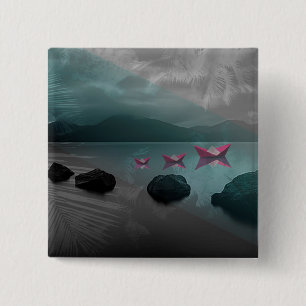 Bóton Quadrado 5.08cm Rochas