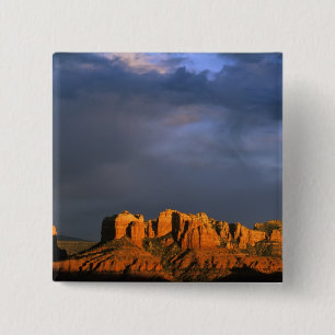 Bóton Quadrado 5.08cm Rochas da Catedral em Sedona Arizona