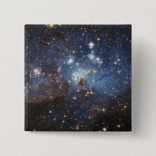 Bóton Quadrado 5.08cm Rochas de gás e poeiras