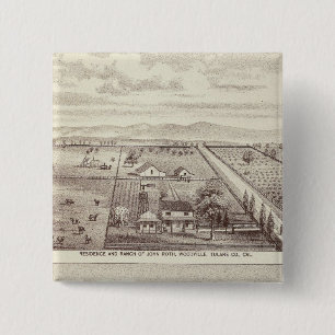 Bóton Quadrado 5.08cm Roth, ranchos Scruggs