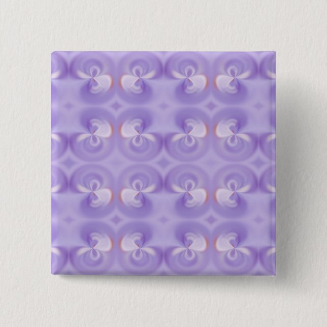 Bóton Quadrado 5.08cm Roxo (Frente)