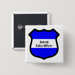 Bóton Quadrado 5.08cm Rua, escudo do Michael