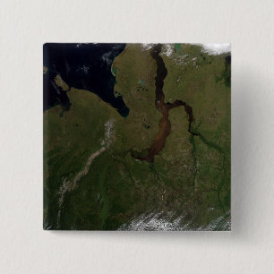 Bóton Quadrado 5.08cm Rússia central norte