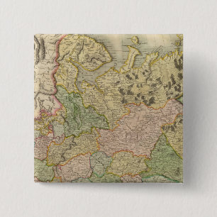 Bóton Quadrado 5.08cm Rússia Europeia